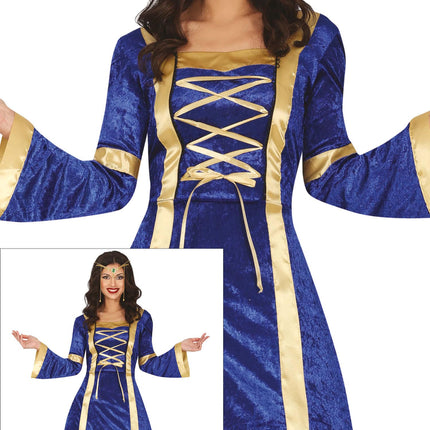 Jonkvrouw Traje Azul Señoras