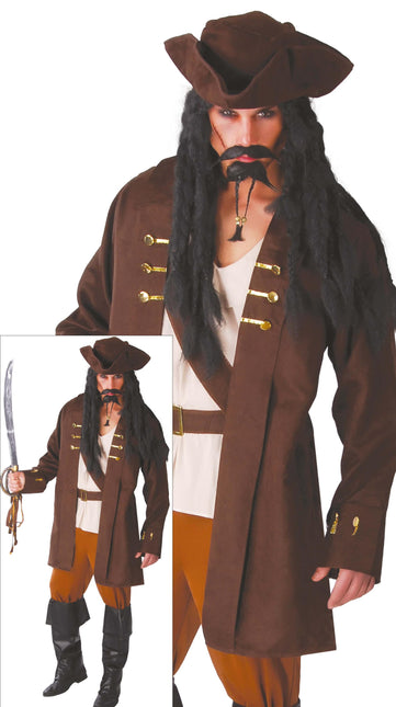 Disfraz de Pirata Marrón