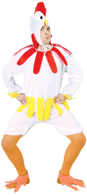 Traje de Pollo Blanco