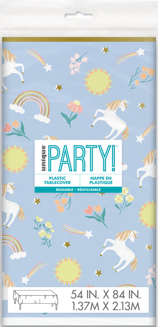 Mantel Rectangular Unicornio 54" x 84"