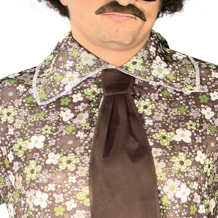 Disfraz Disco 70S Marrón Hombre