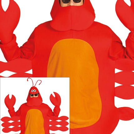 Disfraz Cáncer Rojo Hombre