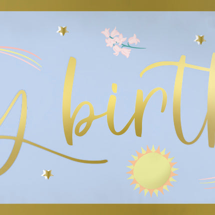 Banner Feliz Cumpleaños Unicornio