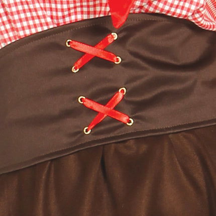 Vestido Vaquera Marrón Señoras