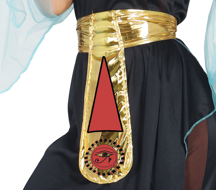 Disfraz de Cleopatra Oro Negro Señoras