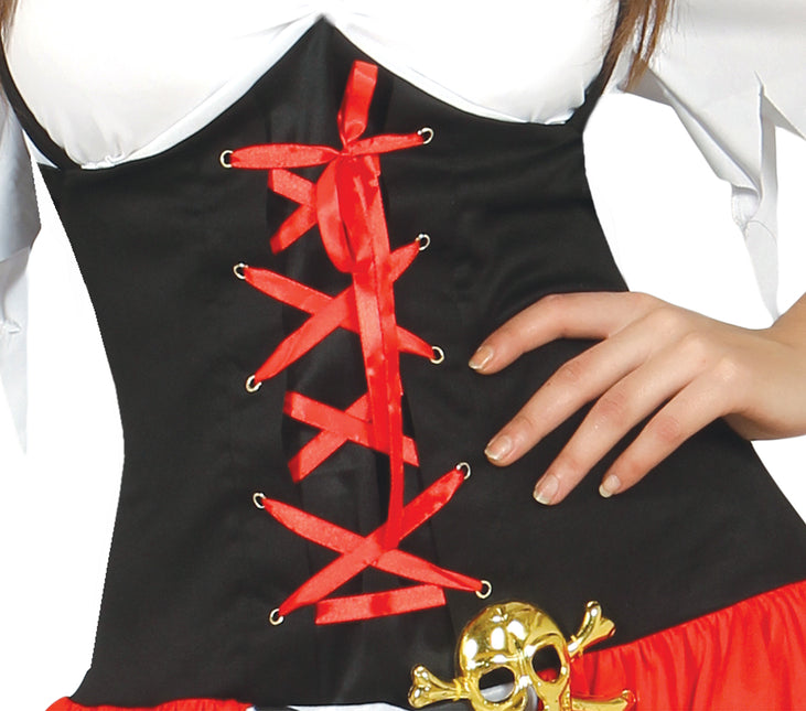 Piratesuit Damas Rojo Deluxe