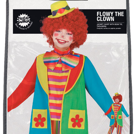 Disfraz de Payaso de Colores Niño