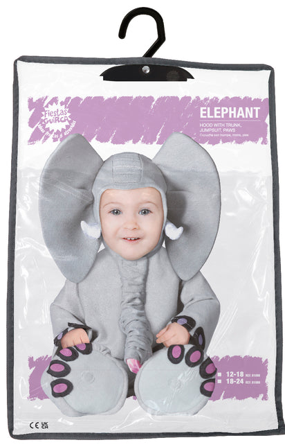 Disfraz de elefante para bebé