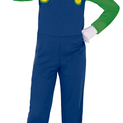 Disfraz Super Mario Niño Luigi