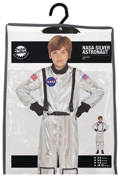 Astronautas Traje Silver Boy