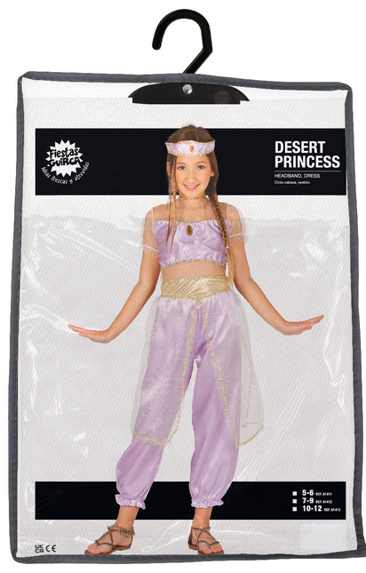 Disfraz de Princesa del Desierto Infantil