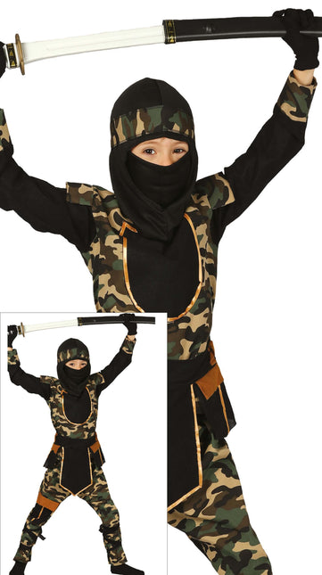 Traje Ninja Camuflaje Infantil