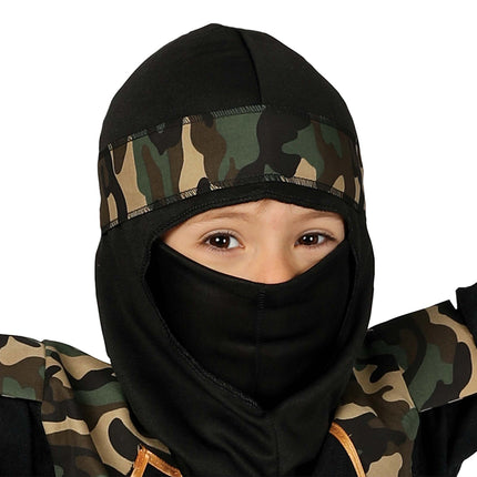 Traje Ninja Camuflaje Infantil