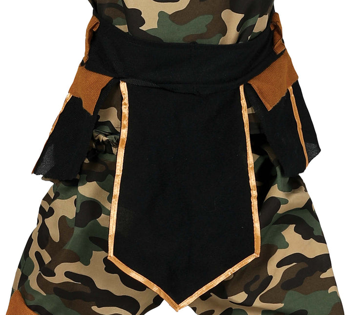 Traje Ninja Camuflaje Infantil