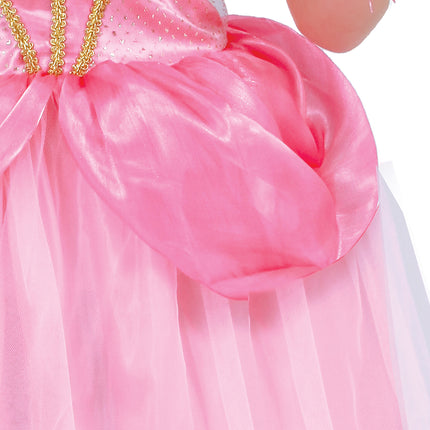 Vestido Princesa Niña Rosa