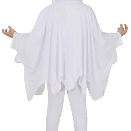 Poncho de Halloween para niño: fantasma