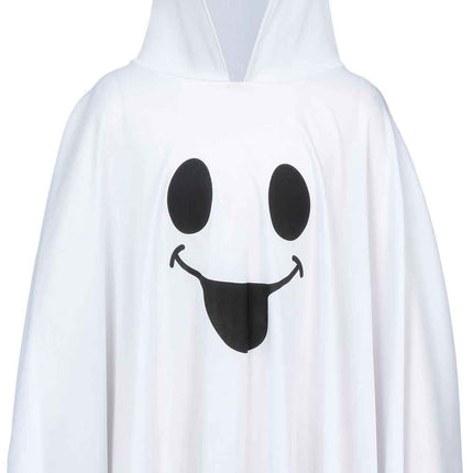 Poncho de Halloween para niño: fantasma