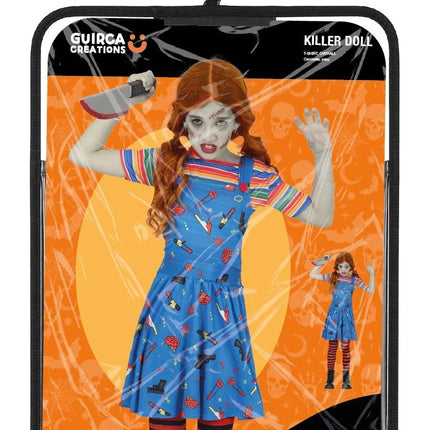 Disfraz de Halloween para niño: muñeca asesina