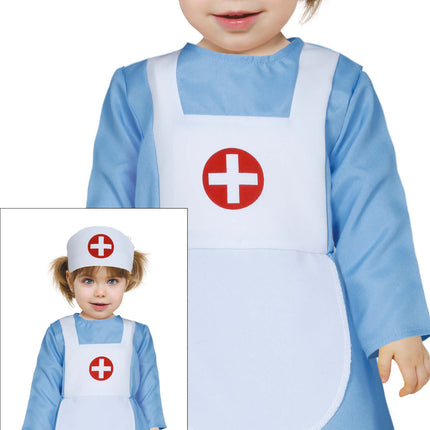 Vestido de enfermera para bebé