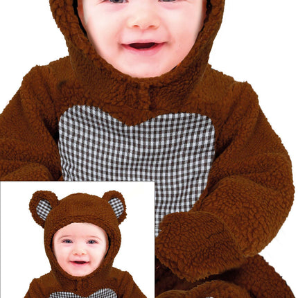 Disfraz de osito de peluche para niño