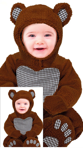 Disfraz de osito de peluche para niño