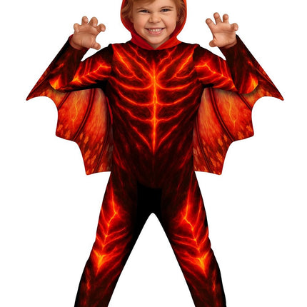 Disfraz de Halloween para niños: Diablo de fuego