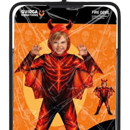 Disfraz de Halloween para niños: Diablo de fuego