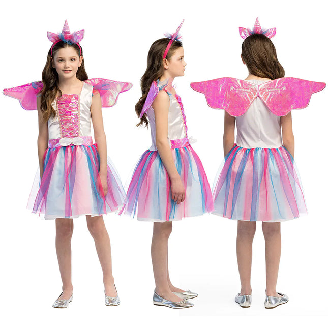 Traje Unicornio Niña de Color