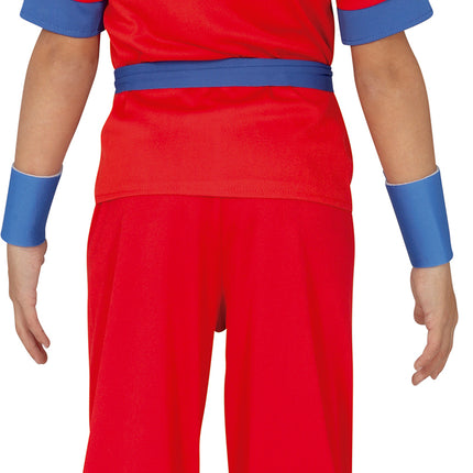 Disfraz de Goku Dragon Ball Z Rojo Niño
