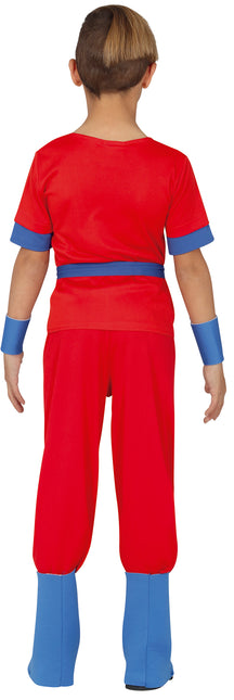 Disfraz de Goku Dragon Ball Z Rojo Niño