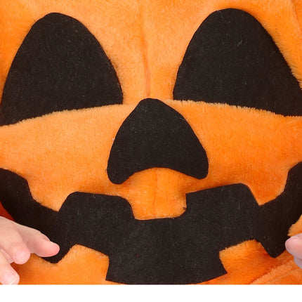 Calabaza Halloween Disfraz Bebé Negro Naranja