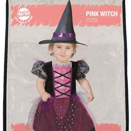 Bruja rosa Disfraz de Halloween Bebé