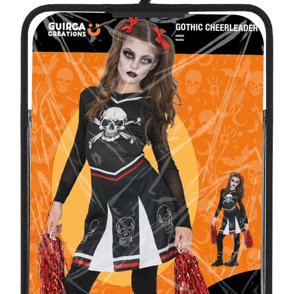 Halloween Jurk Meisje Gothic Cheerleader
