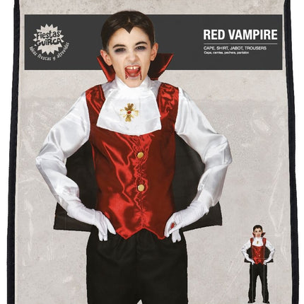 Drácula Disfraz de Halloween Niño