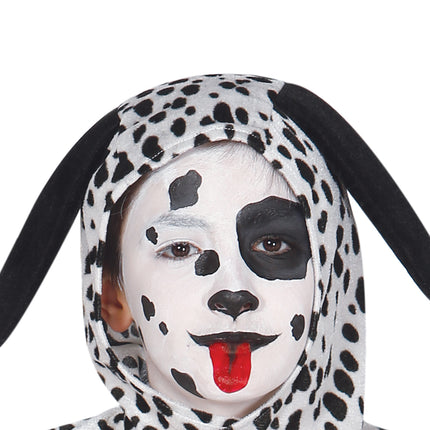 Pelele Perro Negro Blanco Niño
