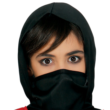 Traje Ninja Niño Rojo
