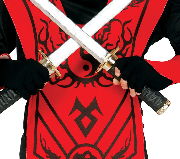 Traje Ninja Niño Rojo
