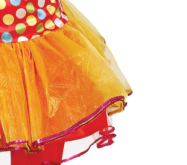 Disfraz de payaso para niña