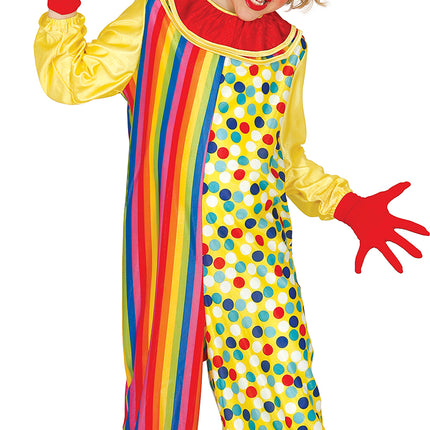 Disfraz de Payaso Infantil de Colores