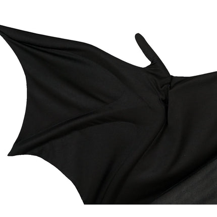 Disfraz de Murciélago para Halloween Niño Negro 7/9 años