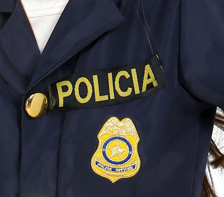 Vestido de policía infantil