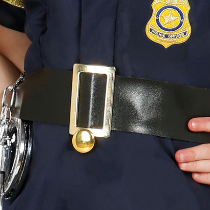 Vestido de policía infantil