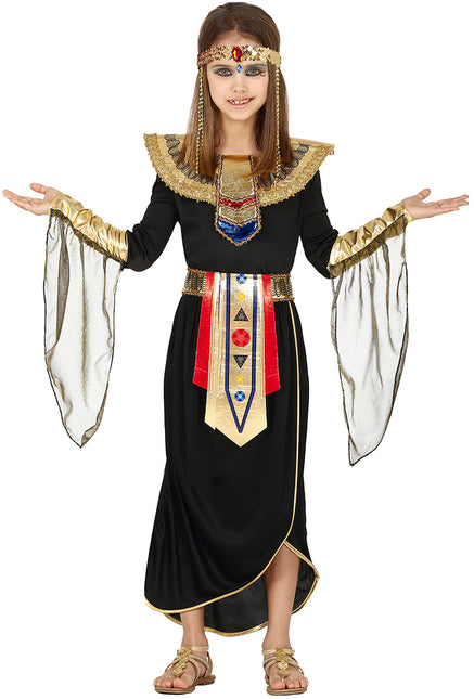 Vestido Cleopatra Niña Negro