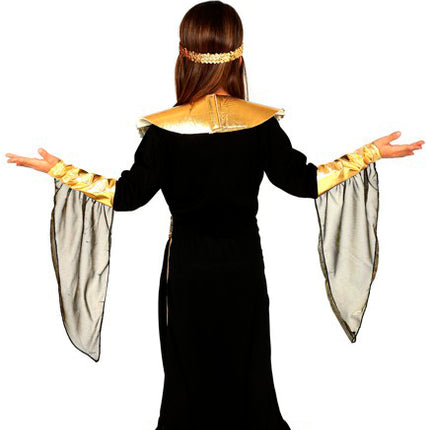 Vestido Cleopatra Niña Negro