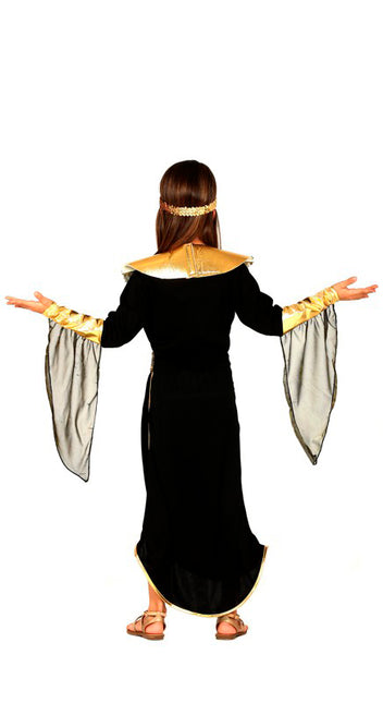 Vestido Cleopatra Niña Negro