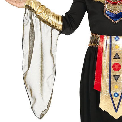Vestido Cleopatra Niña Negro