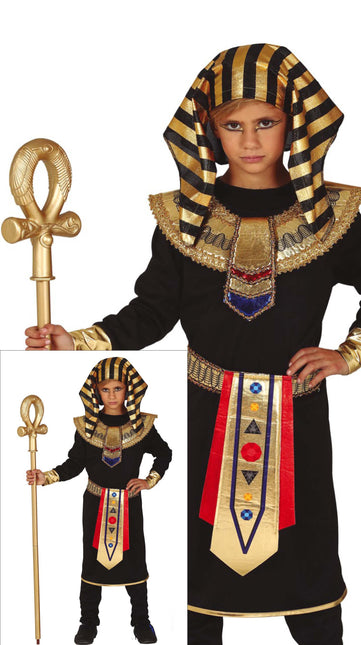 Disfraz de Faraón Negro Niño