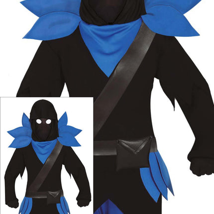 Traje Ninja Niño Azul
