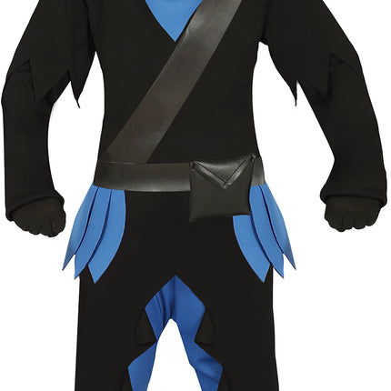 Traje Ninja Niño Azul