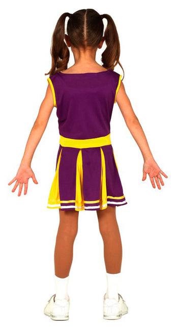 Traje de Animadora Infantil Morado